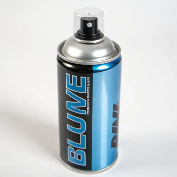 Vivid Spray Can Graffiti Print